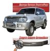 Иконка:Дефлектор капота Шелкография "карбон" серебро Toyota Land Cruiser Prado 1996 - 2002.