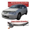 Иконка:Дефлектор капота Шелкография "карбон" серебро Honda Odyssey 1999 - 2003.