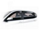 Иконка:Ветровики дверей Classic полупрозрачный Hyundai Solaris (хэтчбек) 2011.