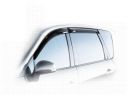 Иконка:Ветровики дверей Classic полупрозрачный Renault Scenic 2009.