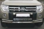 Иконка:Защита бампера Mitsubishi Pajero IV 2006 - наст. время.